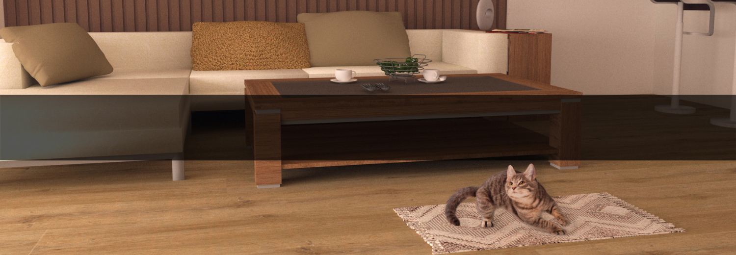gato alfombras
