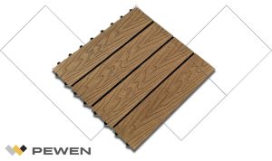 Deck Baldosas Encastrables Roble Natural