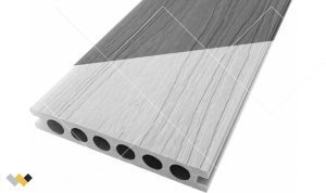 Deck Camaleón Gris Grafito-Blanco Puro