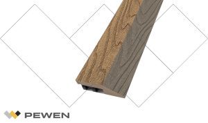 Deck Accesorios Ángulo Baldosas Central Roble Natural