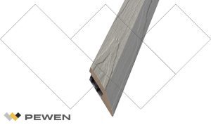 Deck Accesorios Ángulo Baldosas Derecho Roble Gris