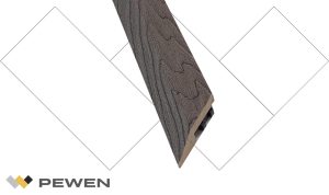 Deck Accesorios Ángulo Baldosas Izquierdo Tabaco