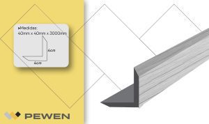 Deck Accesorios Ángulo End Cap Blanco Puro