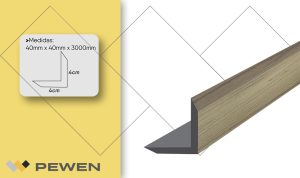 Deck Accesorios Ángulo End Cap Fresno Nórdico T6