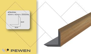 Deck Accesorios Ángulo End Cap Roble Clásico T4