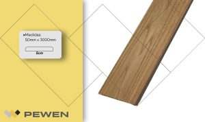 Deck Accesorios Tapa 1 Roble Clásico T4