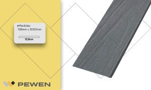 Deck Accesorios Tapa 2 Gris Plata