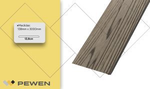 Deck Accesorios Tapa 2 Roble Natural T405