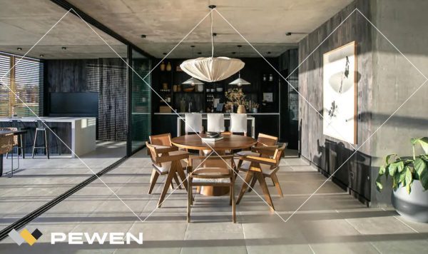Porcelanato Ilva Cementicio Limestone Offwhite - Imagen 3