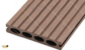 Deck Oval Marrón Coco