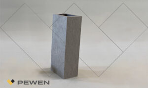 Perfil WPC 40x60 Roble Gris