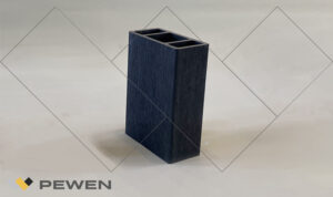 Perfil WPC 50x100 Negro KC13D