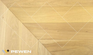 Pisos Ingenieriles Chevron Roble Natural Escobado - Mate