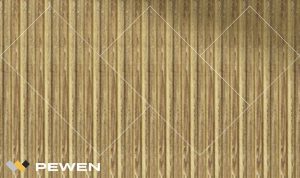 Revestimiento Interior Acanalado Roble