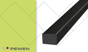 Revestimiento Seda Terminacion Superior/Inferior Nero