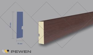 Zócalo MDF Cuadrado #1