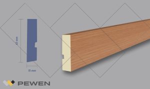 Zócalo MDF Cuadrado #13