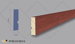 Zócalo MDF Cuadrado #2