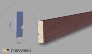 Zócalo MDF Cuadrado #21