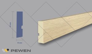 Zócalo MDF Cuadrado #27