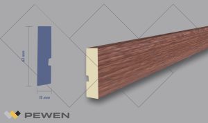 Zócalo MDF Cuadrado #3