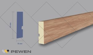 Zócalo MDF Cuadrado #41