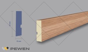 Zócalo MDF Cuadrado #42