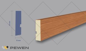 Zócalo MDF Cuadrado #44