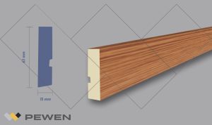 Zócalo MDF Cuadrado #5