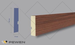 Zócalo MDF Cuadrado 8cm #49