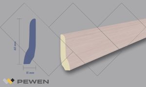 Zócalo MDF Europeo #40