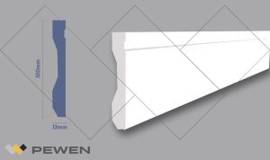 Zócalo Waterproof SL102 Cuadrado Ranurado